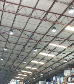 LED Hallentiefstrahler, LED Hallenbeleuchtung, LED Hallenstrahler SUPERNOVA 5 mit Heat Pipe Technologie