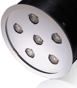 LED Hallentiefstrahler, LED Hallenbeleuchtung, LED Hallenstrahler SUPERNOVA 6 mit Heat Pipe Technologie