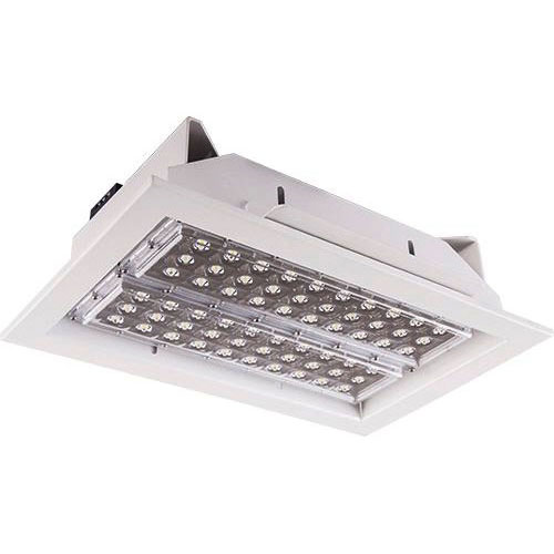 LED Halleneinbaustrahler Power Square Deep 60W