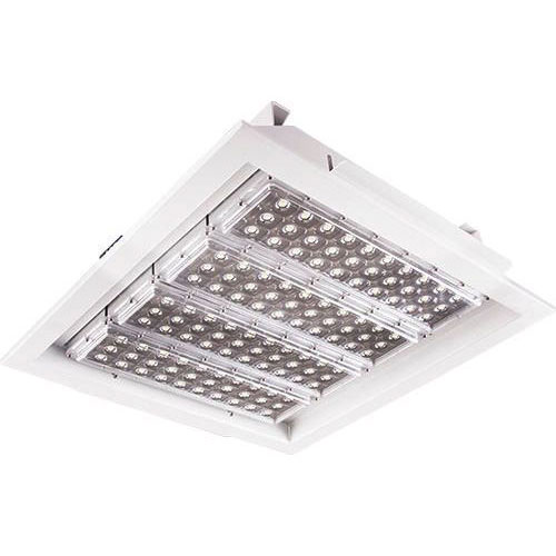 LED Halleneinbaustrahler Power Square Deep 120W